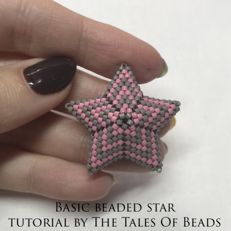 beaded star instructions