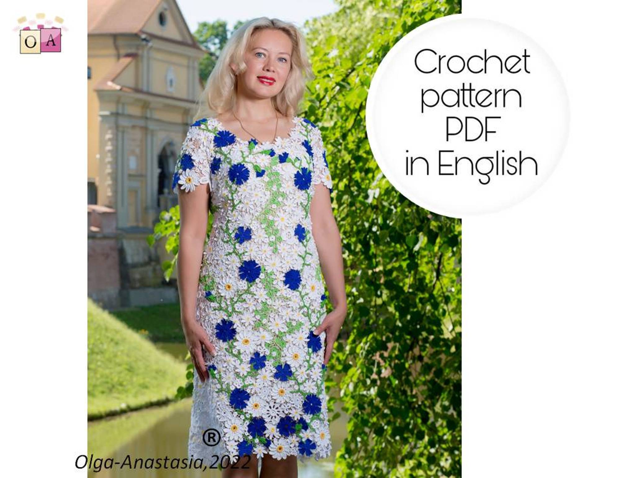 dress irish lace crochet pattern 1
