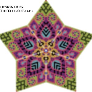 3d peyote star patterns