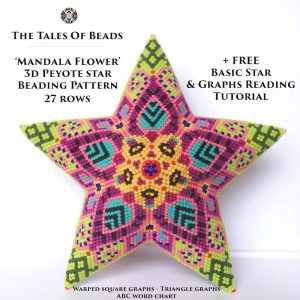 beaded star patterns