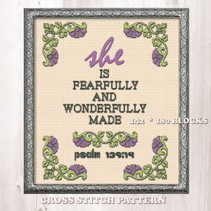 She is fearfully and wonderfully made