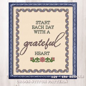 Start each day with a grateful heart