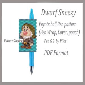 Scooby Doo bead pattern pen wraps Olegirabeadpatterns