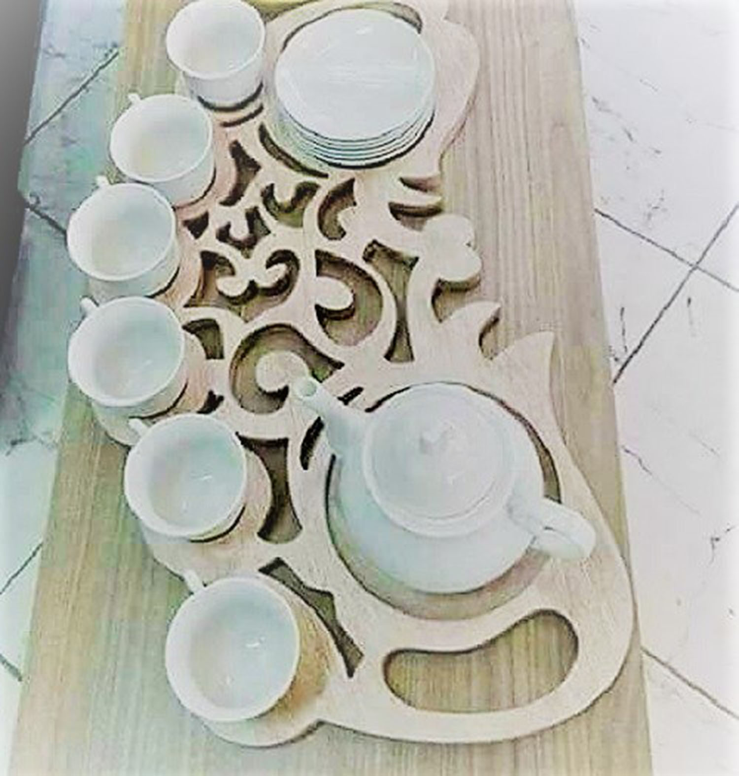 1 Successful Cnc Router Files Tea Tray