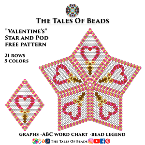 Handmade Marketplace 651 peyote star pattern free