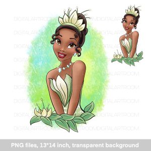 Princess Tiana illustration Art print