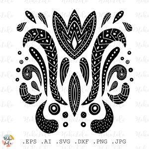 Scandi Flower Svg Boho