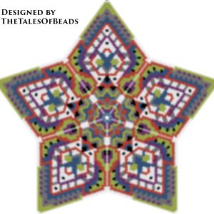 Handmade Marketplace 521 pattern for 3d star peyote
