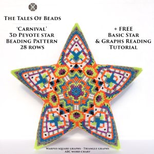 Handmade Marketplace 520 beaded star patterns