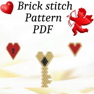 Bead pattern, bead graph, loom stitch, brick stitch, peyote stitch – Page 4  – Crealandia