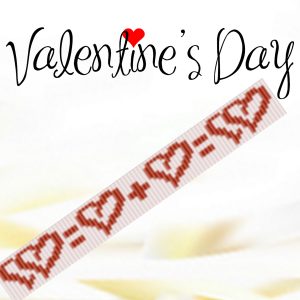 Loom stitch pattern Bead bracelet