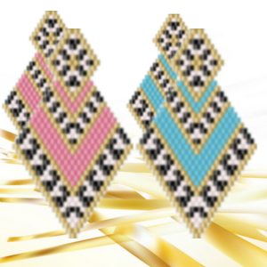 Handmade Marketplace 469 Brick stitch earrings pattern