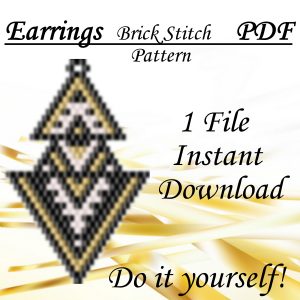 Handmade Marketplace 564 Brick stitch pattern