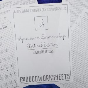 Spencerian Penmanship Vertical Edition