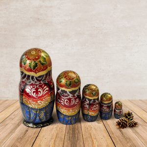 Russian Wooden Doll Matryoshka Tale Humpbacked Horse.Nesting Doll