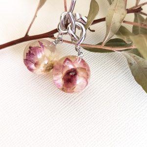 Handmade Marketplace 661 Helichrisum earrings /Boho style earrings