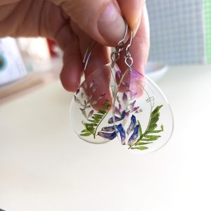 Handmade Marketplace 663 Wild flowers earrings /Boho style earrings