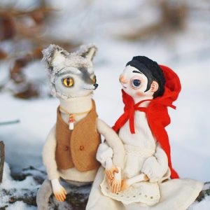Handmade Marketplace 467 Wolf and Little Red