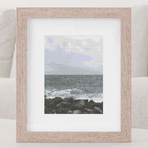 Handmade Marketplace 522 Sea, cross stitch pattern PDF