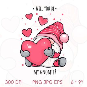 Valentine gnomes PNG, Valentine gnomes clip art, Valentine gnomes Sublimation, Instant Download, Digital Download