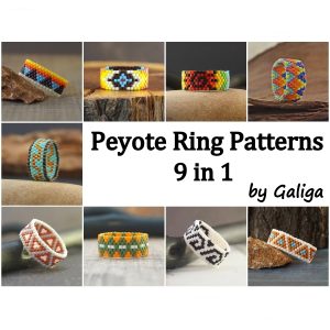 Handmade Marketplace 559 peyote ring patterns