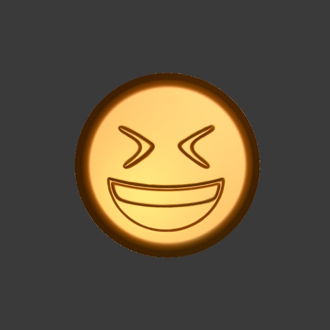 Emoji LOL STL file