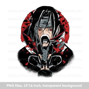 Anime Superhero png illustration Art Print
