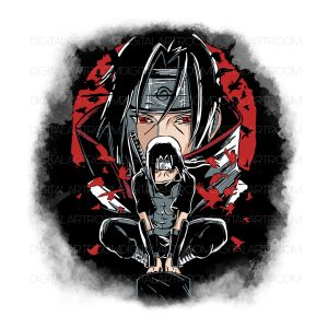 Anime Superhero png illustration Art Print
