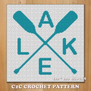 Lake life boat paddles