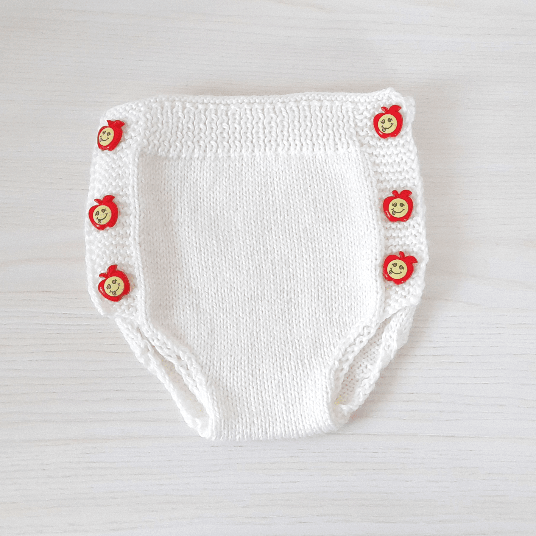 Baby Diaper Cover Knitting Pattern Pdf – 3 Sizes – V47