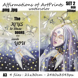 Balance and Insights SET 2 Art Prints