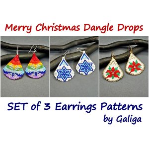 Handmade Marketplace 571 Christmas earrings patterns