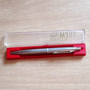 Handmade Marketplace 738 Vintage Soviet Ballpoint Pen in Souvenir Box MZPP. Pen USSR