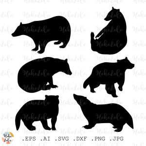 Badger Svg Silhouette