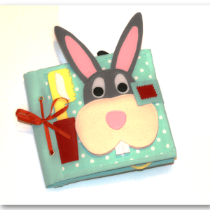A handbook made of felt for kindergarten. Pattern PDF
