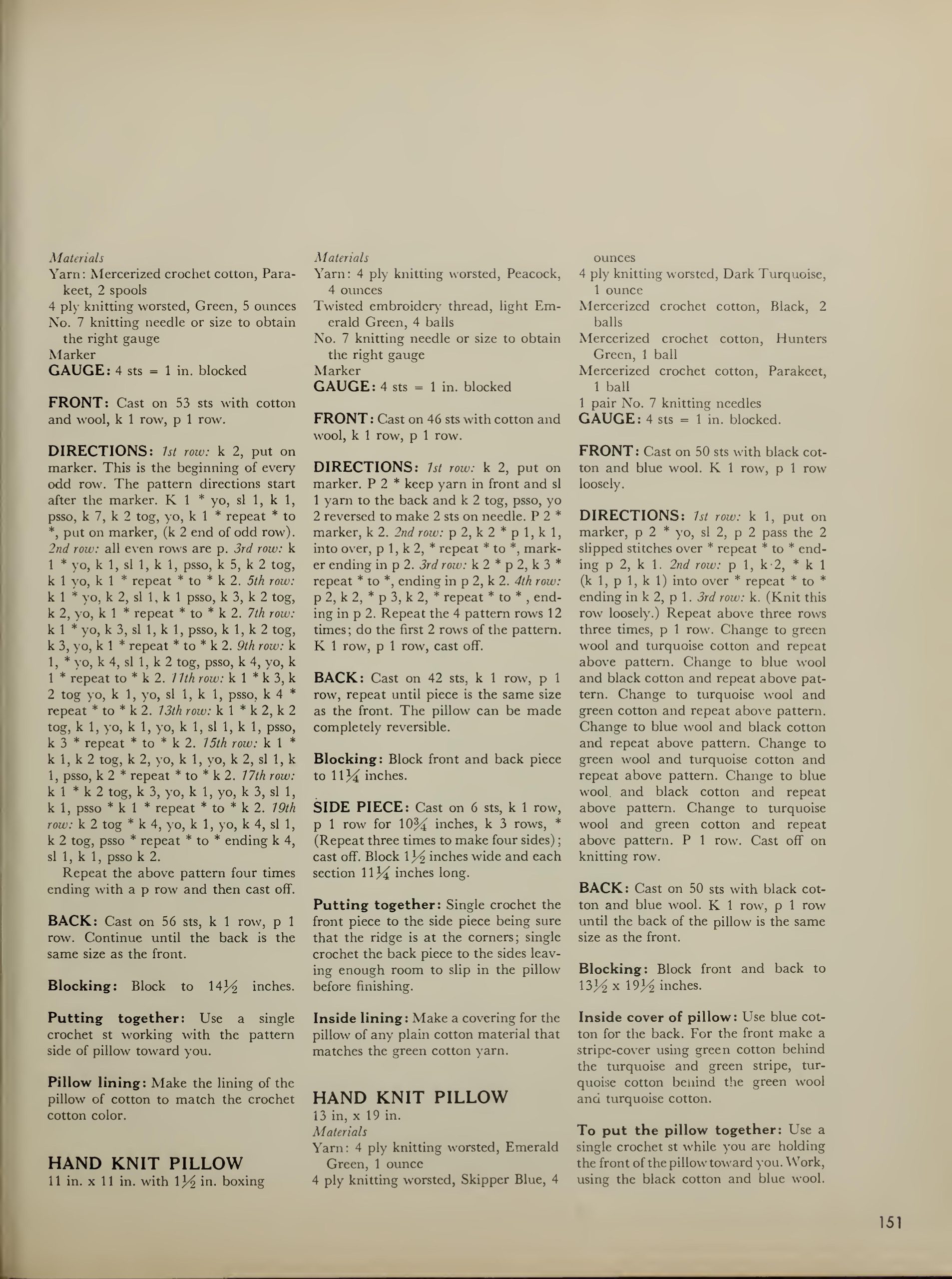 Stitchery and crafts 1966 complete guide 4 Stitchery and crafts 1966 complete guide - Image 4