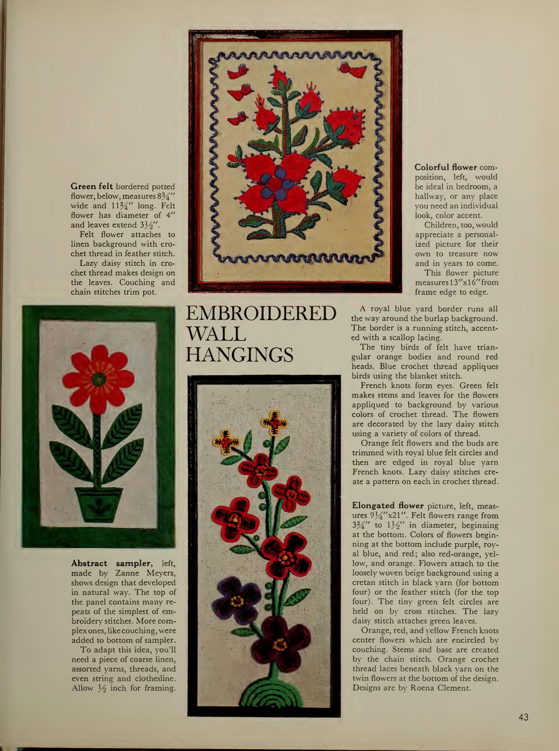 Stitchery and crafts 1966 complete guide 2 Stitchery and crafts 1966 complete guide - Image 2