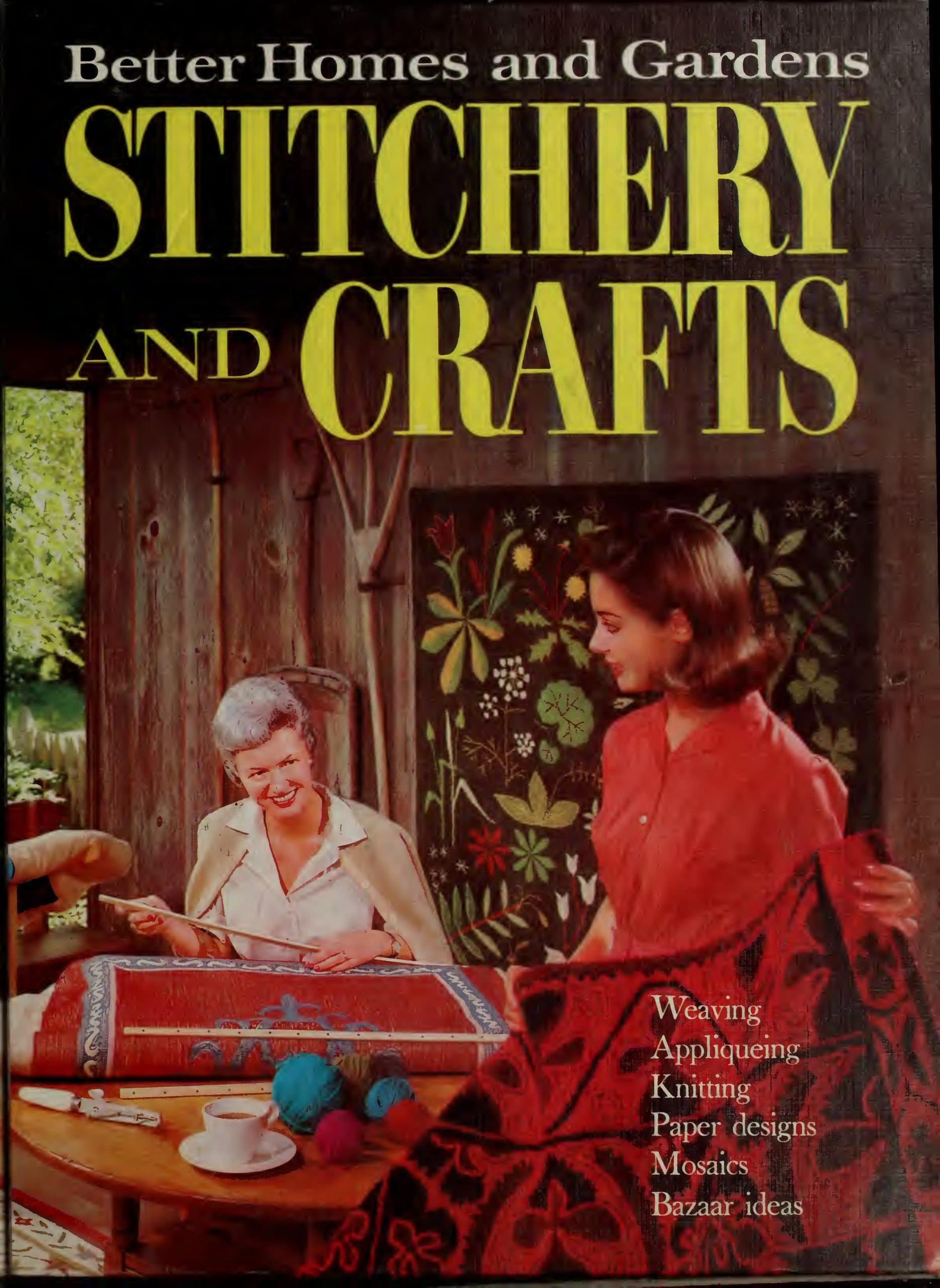 Stitchery and crafts 1966 complete guide 1 Stitchery and crafts 1966 complete guide