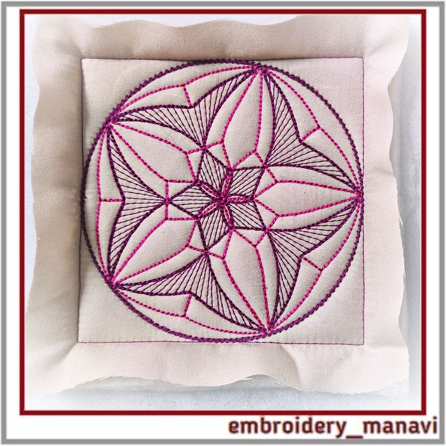 24 Quilt Block Machine Embroidery Designs 5 24 Quilt Block Machine Embroidery Designs - Image 5