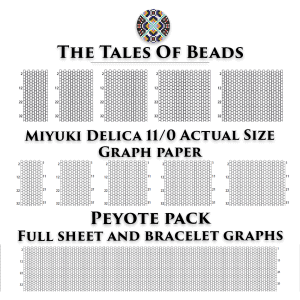 peyote beading graphs