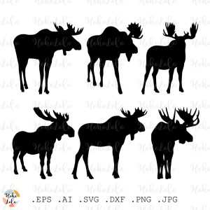 Moose Svg Silhouette