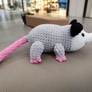 Opossum plush crochet pattern pdf