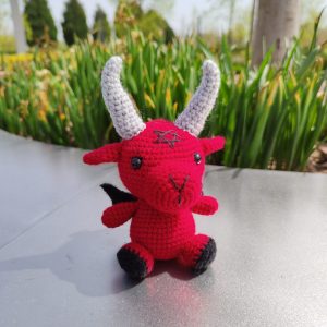 Crochet baphomet pattern