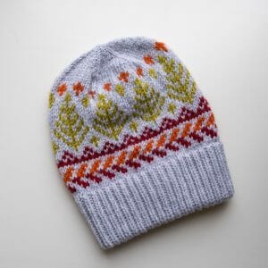 Colorwork hat knitting pattern