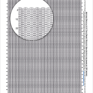 beading graphs 2 drop peyote