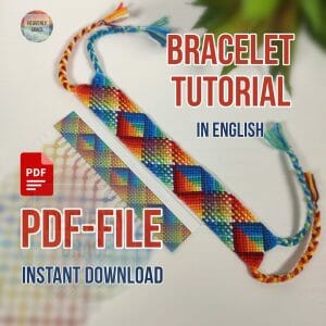 How to make a friendship bracelet - PDF Tutorial