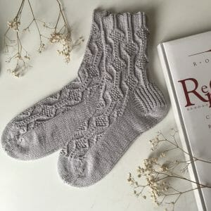 knitted socks