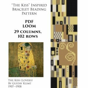 loom bading pattern klimt