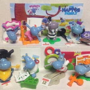 Kinder surprise Collection series DV Happos Family Olympics