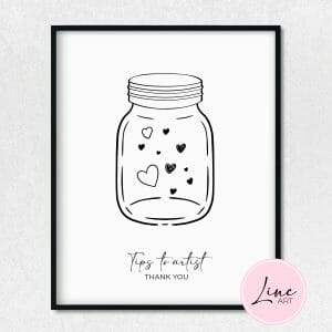 Tip jar